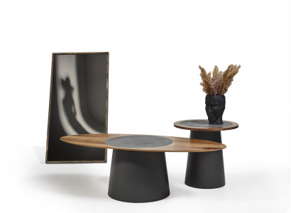 Couchtische Design Möbel Stil Holz Italienische Stil Tische Rundtisch